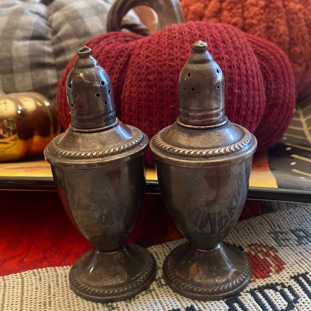 🧂⭐️Duchin Sterling Silver Salt & Pepper Shaker
